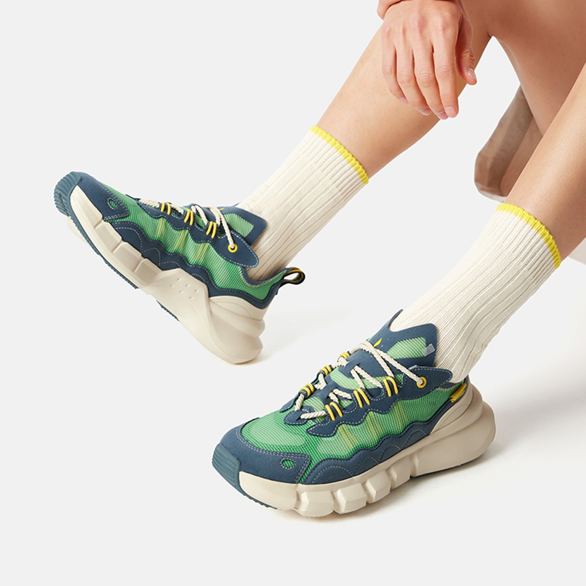 ABCV025-2 Кроссовки баскетбольные Wade Essence зеленый